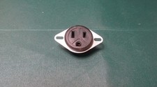Amphenol 160-2N 120V Accessory Receptacle Vintage Fender Black Face Guitar Amp