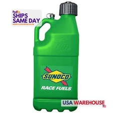 Sunoco Race Jugs M7500GR, One Green Plastic Green Sunoco Motorsports Jug 5 Gal 