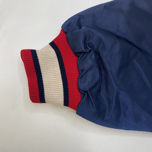 Chaqueta Bomber Vintage Atlanta Braves Starter Satén XL Colección Diamante Años 90 MLB - Imagen 8 de 8
