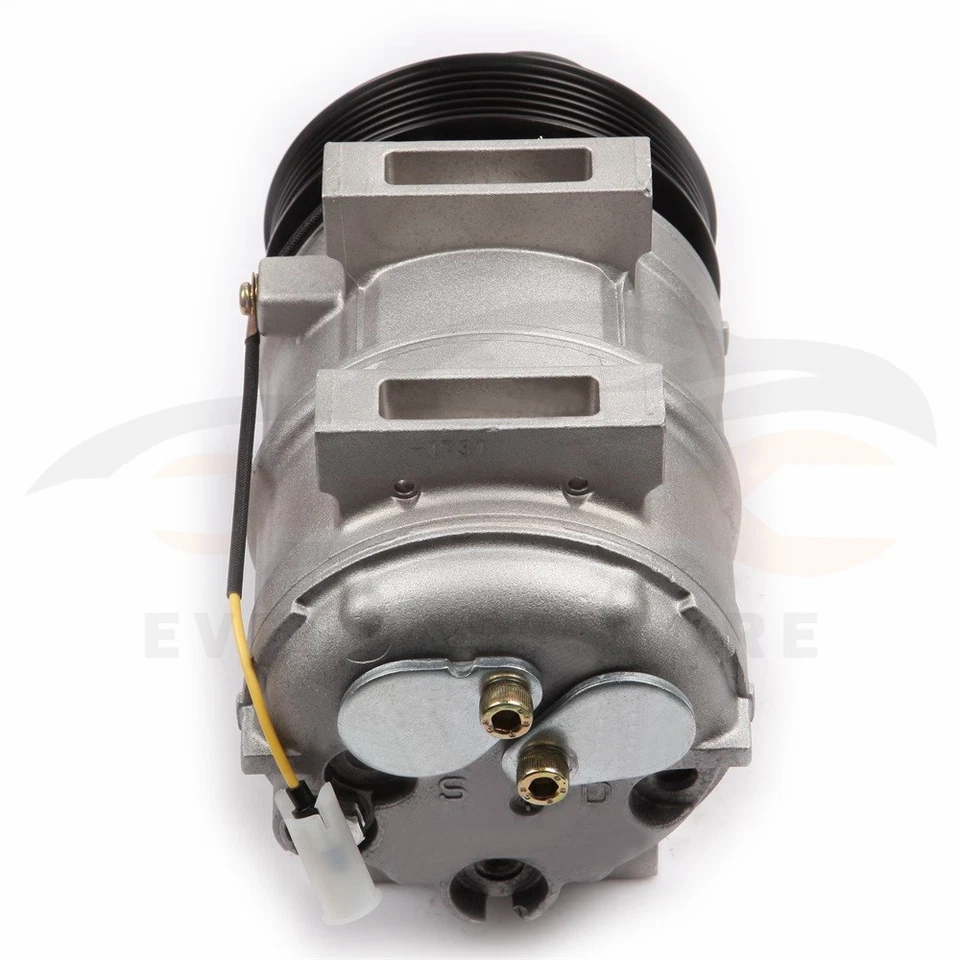 Compresor de aire acondicionado para Volvo C70 1999-2004 2 puertas 2,3 L 2,4 L 2319 CC compatible con 8603132 Foto 4 de 4