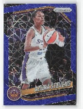 2025 Panini Prizm WNBA #64 Azura Stevens Blue Velocity Prizms
