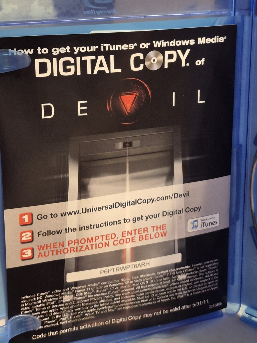 DEVIL blue ray disc | eBay