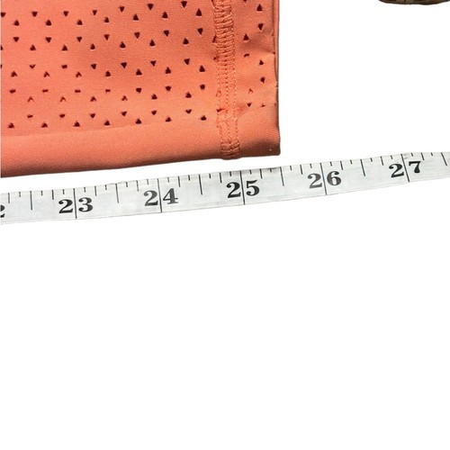 BuffBunny orange perforierte Leggings Größe Small Activewear volle Länge Leggings - Bild 4 von 6