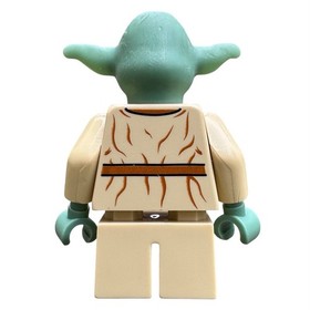 Vintage Lego Star Wars Sand Green Yoda Minifigure sw0051 7103 7260 4502