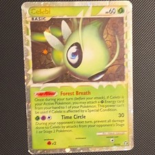 Nintendo Pokémon TCG Celebi HS—Triumphant Holo Rare 92/102 2010 ENG