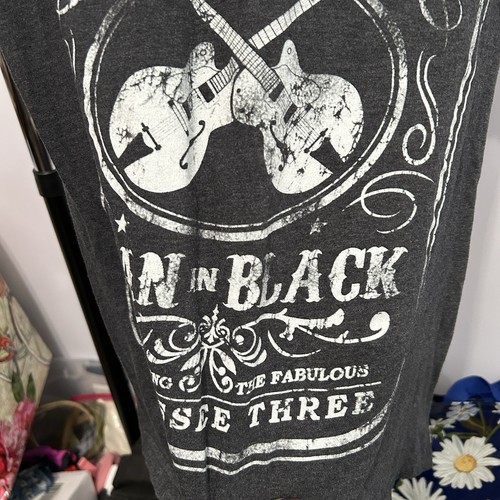 Cash Johnny Cash Gray and White Graphic Music Tshirt Size Medium - "Bennet" - Picture 8 of 22