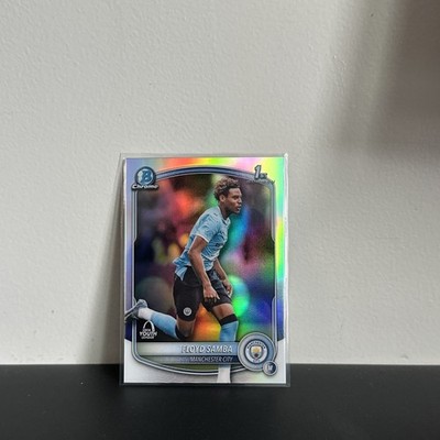 2025-26 Topps Chrome UEFA Club Competitions 1st Bowman Floyd Samba refractor