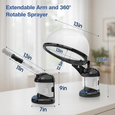 Hair Therapy Steamer 2 in 1 Hair  Facial Steamer, Design for Personal Care Use
