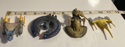 Star Wars Hasbro Titanium Series Die-Cast Lot of 4 Ships & Vehicle Models #4