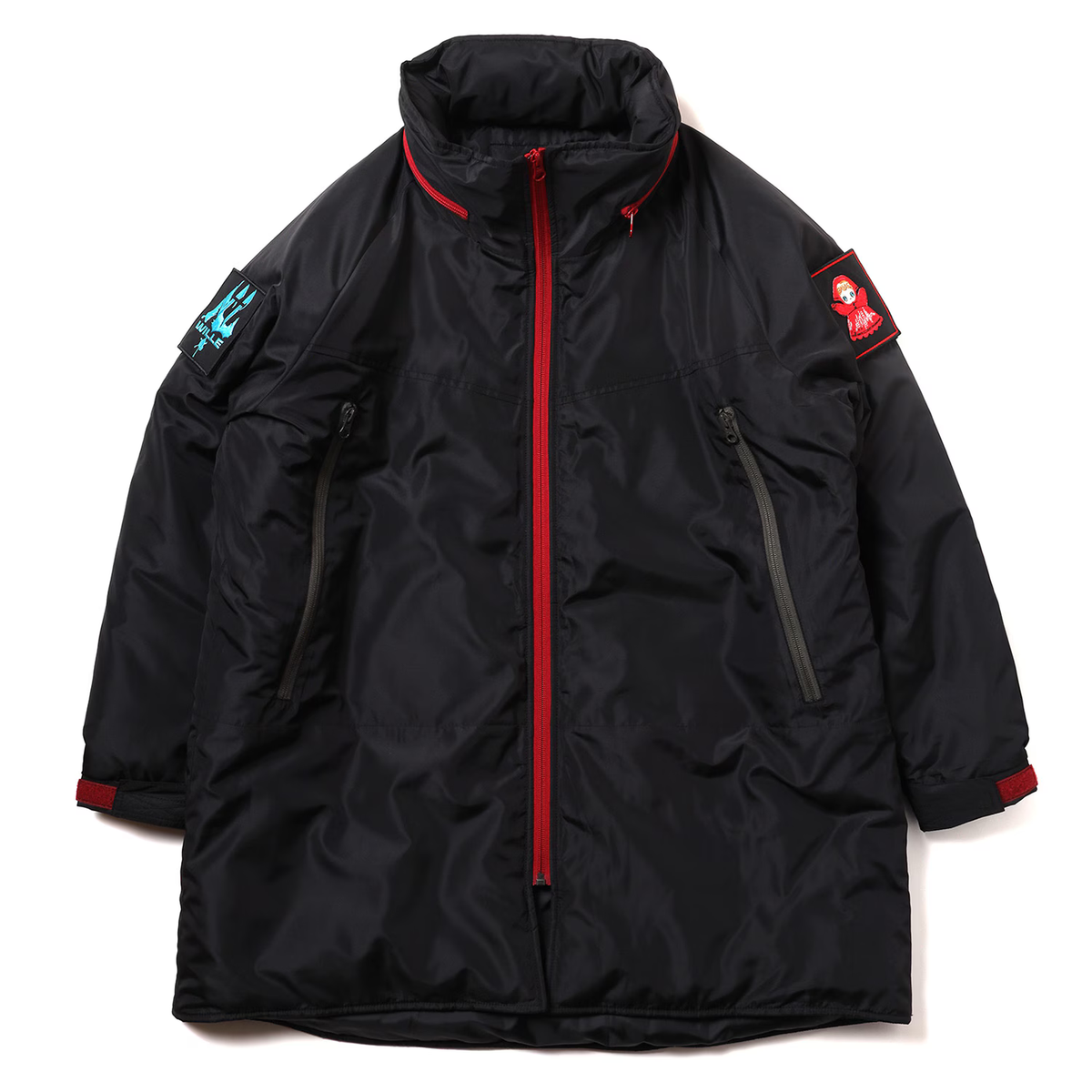 ジャケット・アウター RADIO EVA MODEL-02 MONSTER PARKA(Black) Evangelion Radio Eva black unit 02 monster parka size small | eBay