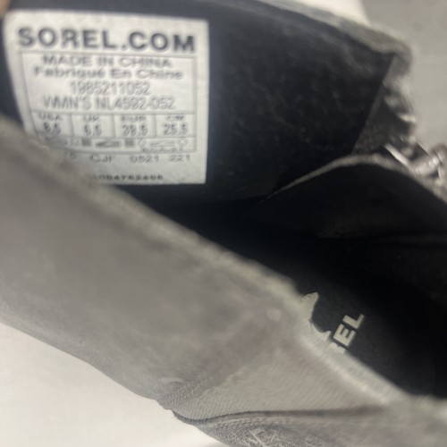 Sorel Damenstiefel verlängert Joan of Arctic Keilabsatz Reißverschluss US 8,5 UK 6,5 EU 39,5 - Bild 6 von 7