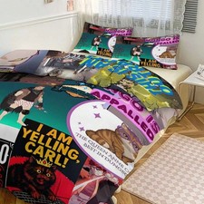 All Season Bedding Set 3pc Quilt Cover 2 Pillow Covers Soft Cozy