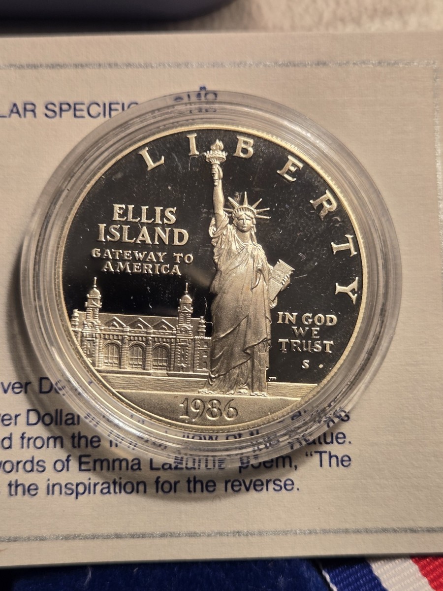 1986 Liberty Silver Dollar Proof | eBay