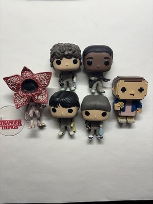 Stranger Things Funko Lot Ghostbusters COMPLETE Set W Eleven and Demogorgon 