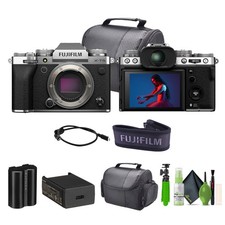 FUJIFILM X-T5 Mirrorless Camera Silver Bundle