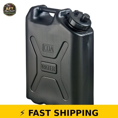 Scepter 5 Gallon Military Water Container - Portable Black