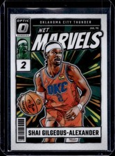 2024-25 Panini Donruss Optic Shai Gilgeous-Alexander Net Marvels #8 Thunder