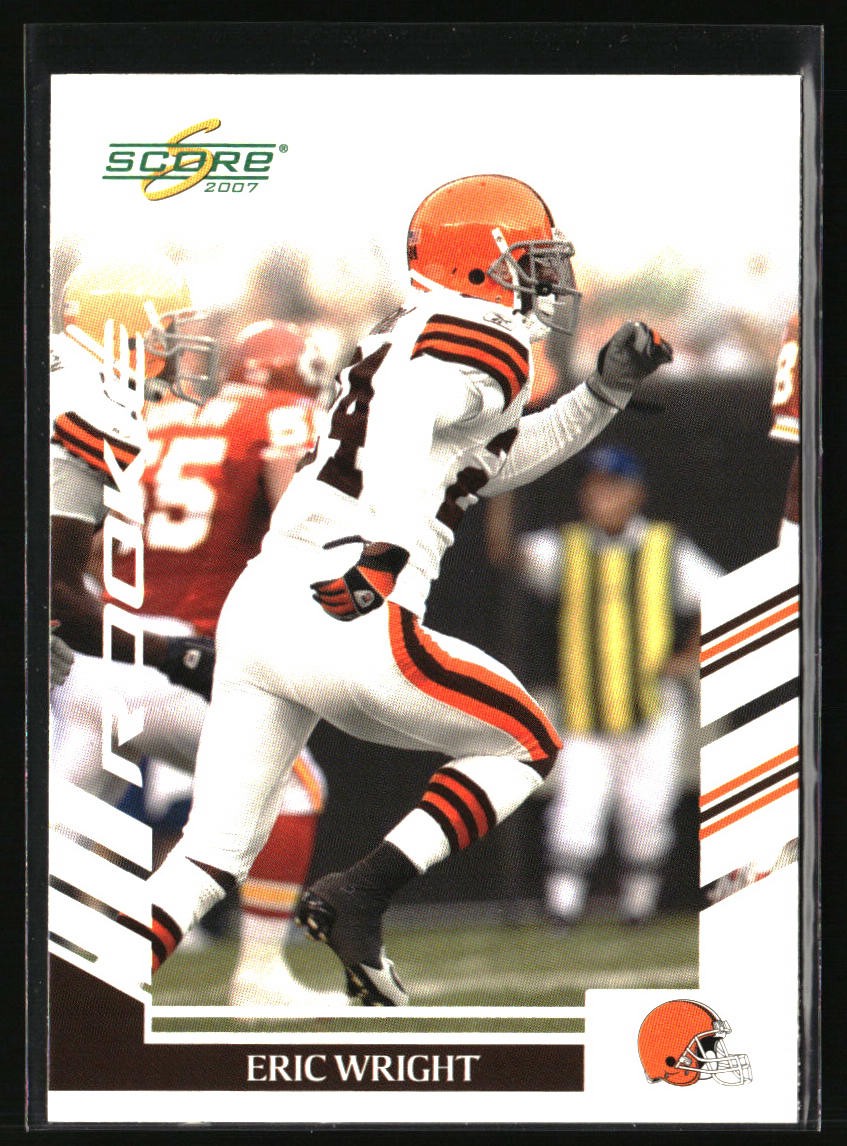 2007 Score #296 Eric Wright Factory Set Updates