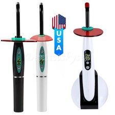 Dental Wireless Cordless LED Cure Curing Light Lamp 2000mw 5W Tool Resin Cure US
