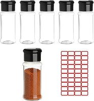 Transparent GewüRzbehäLter 6 StüCk GewüRzdosen 100Ml GewüRzstreuer Kunststoff Ge