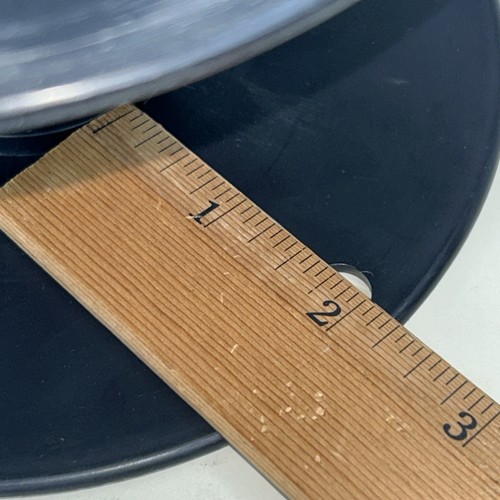 Una (1) Grande Bobina Vuota in Plastica Nera per Corda Cavo Filo Paracord Alta 3,25" - Foto 5 di 6
