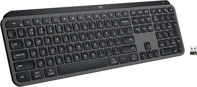 Logitech MX Keys S Wireless Keyboard Graphite Low Profile