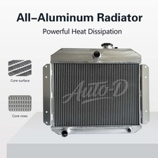 Radiator Fit Jeep Willys Aero Acejeep 51-53 4rows L4 L6 2.6l Aluminum Mt 5153 Radiator Fit Jeep Willys Aero Acejeep 51-53 4rows L4 L6 2.6l Aluminum Mt 5153