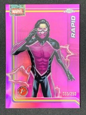 Rapid 2026 Topps Chrome Marvel Comics Pink Refractor Base /250 #143