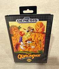 SEGA Quackshot Starring Donald Duck Sega Genesis Game w/ Manual & Case