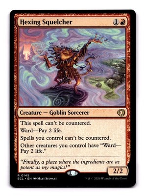 Hexing Squelcher - 145 ECL: Lorwyn Eclipsed R Normal NM