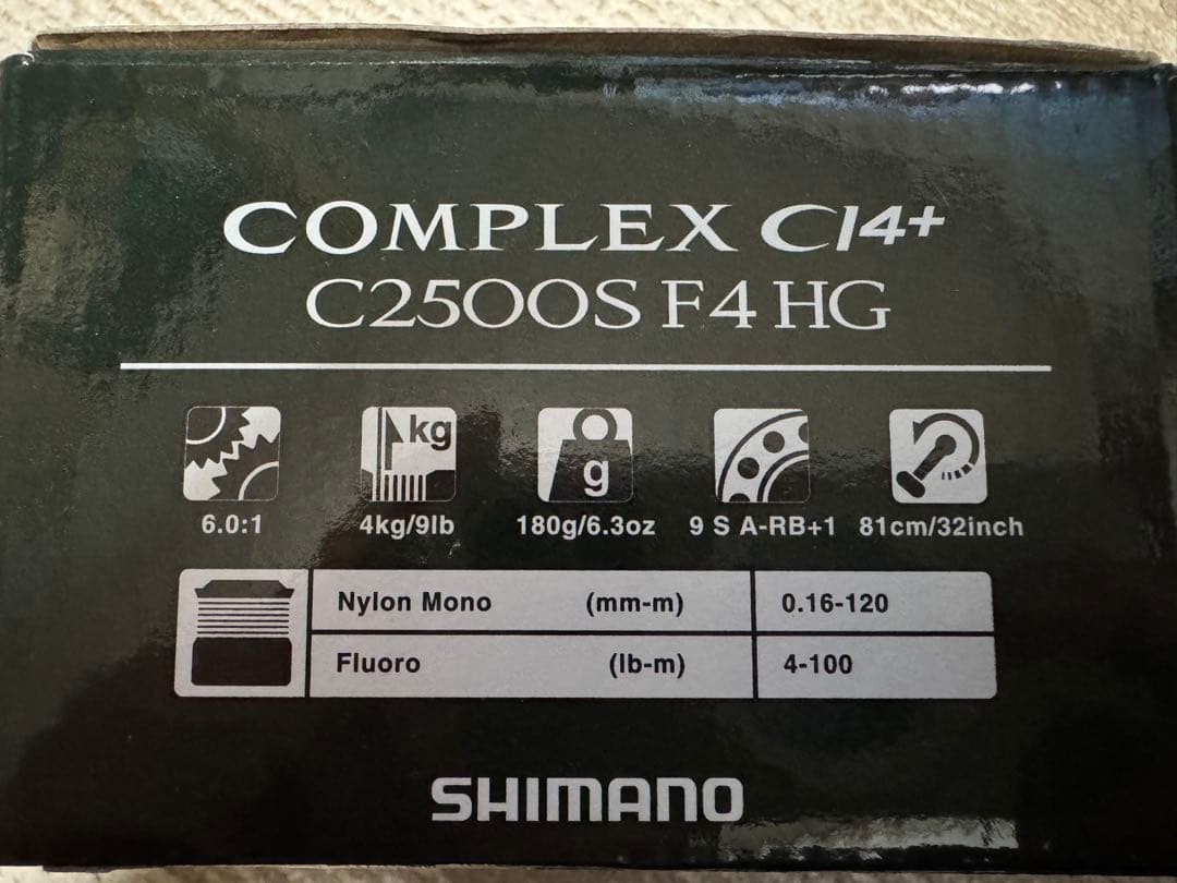 Shimano 17 Complex Ci4 C2500S F4 Hg | eBay