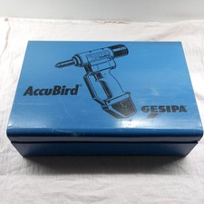 GESIPA AccuBird Akku-Blindnietsetzgerät, mit Metallkoffer, Ladegerät, Akku