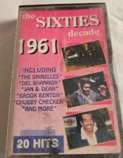 The Sixties Decade 1961 Cassette Tape Album Great Condition
