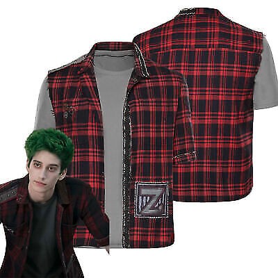 Zombies 3 Zed Cosplay Costume T-shirt Coat Outfits Halloween Carnival Suit