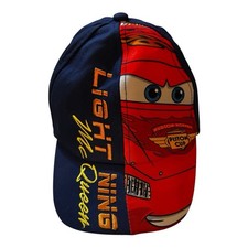 Disney Boys Cars Lightning McQueen Baseball Cap For Little Boy Age 4-7