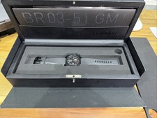 Bell And ROSS BR03 -51 GMT Black On Black New Ex Display 12 Months Warranty