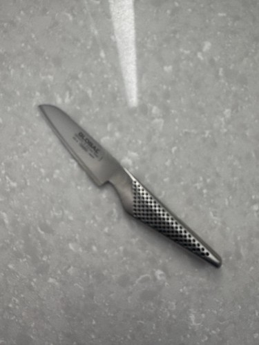Global Classic Santoku Gemüsemesser, 4", GS-6, gebraucht