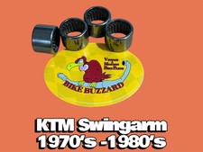 KTM MC5 250 400 350 420 495 Swingarm Needle Bearing SET ( 2 ) 1970's - 80's NEW!