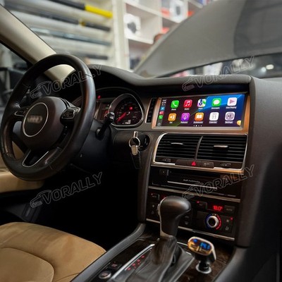 4+64G Carplay Android 15 For 2010 2011 2012-2015 Audi Q7 Car Stereo Radio GPS