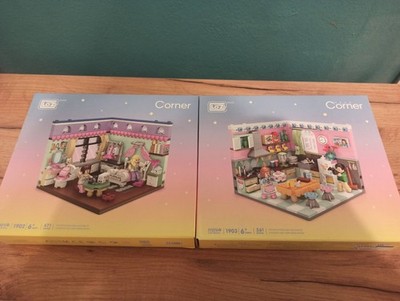 LOZ 1902 & 1903 Mini Blocks Corner Schlafzimmer und Küche 2 Sets  Pile of Shame