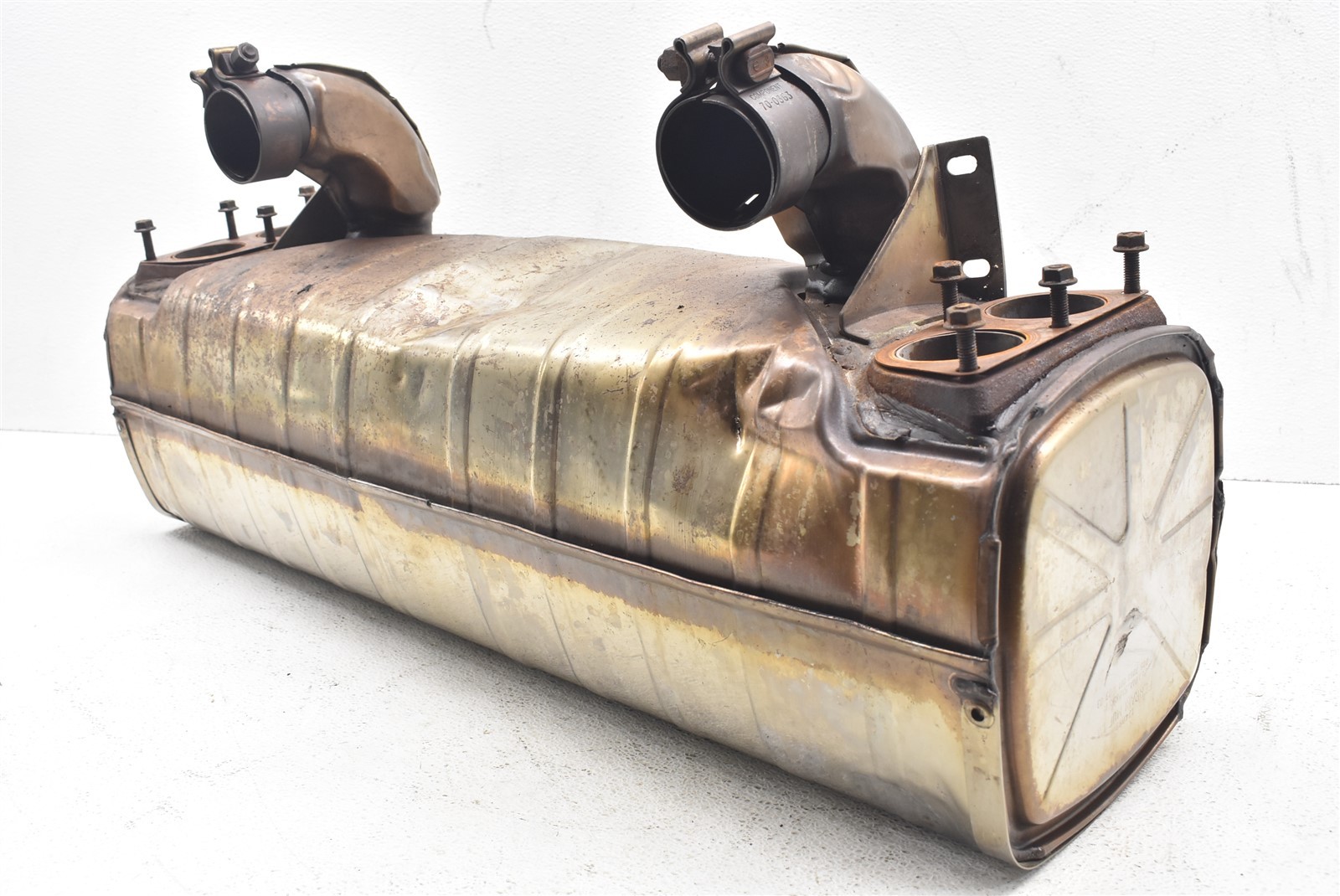 2002 Ferrari 360 Spider Exhaust Muffler Damaged 