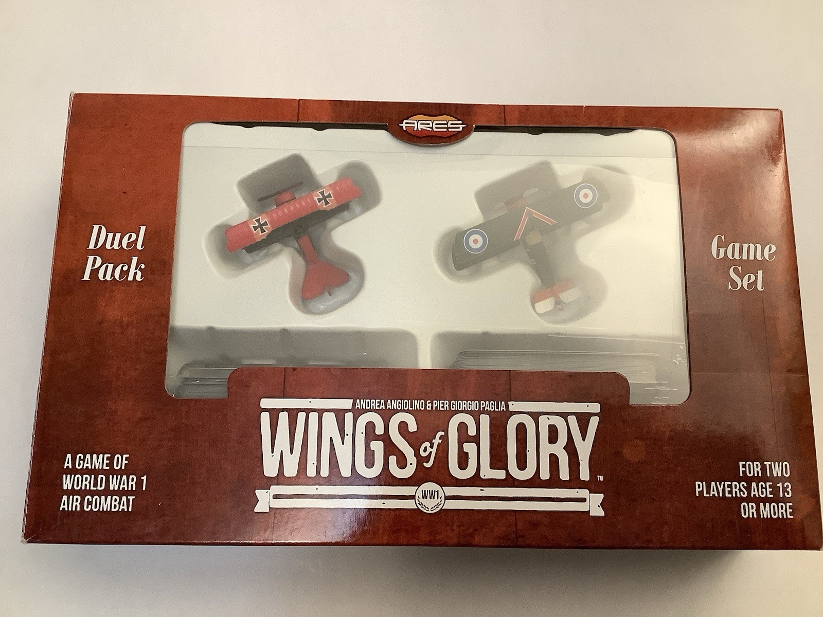 Wings Of Glory Ares Games Duel Set Fokker DR.I  & Camel WGF001A New in Open Box