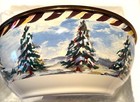 MACKENZIE-CHILD'S HIGHBANKS PATTERN ENAMELWARE EVERYDAY BOWL,NEW