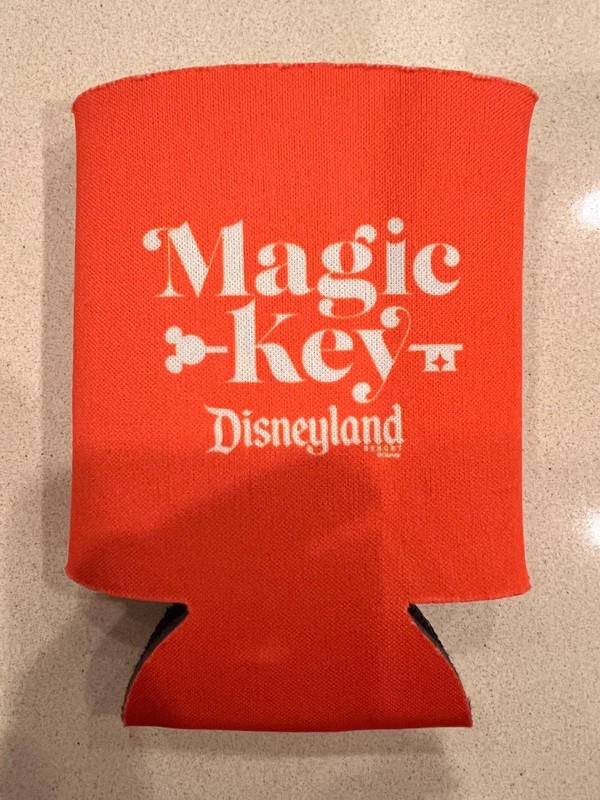 Brand New Disneyland Magic Key Exclusive Anaheim Ducks Day 2026 Koozie