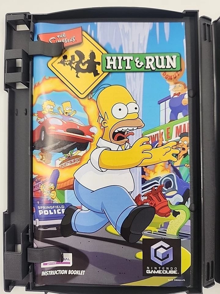 辛普森一家 Hit & Run 任天堂 GameCube 完整 CIB 玩家选择 — 第 4/4 张图片