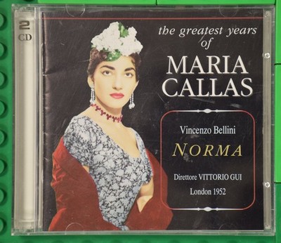 Vincenzo Bellini Norma - Maria Callas - Sakkaris PR.SR 277/278 - CD