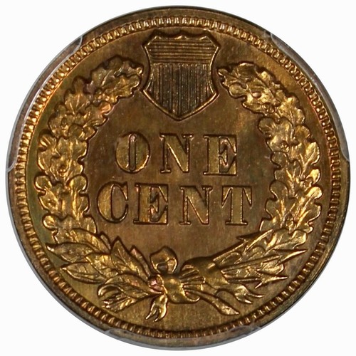 1901 Proof Indian Head Cent PCGS PR64RB RED BROWN Low Mintage - Picture 4 of 4