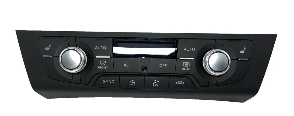 Audi S6 2013 calefacción aire acondicionado interruptor de control de clima delantero 4G0820043AE fabricante original Foto 2 de 4