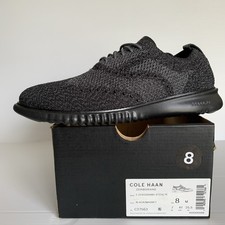 Cole Haan 2 Zerogrand Stitch lite Black/Magnet Men s Size 8M US; 41 EU