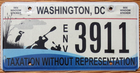 Item photo. Show Listing Details page. Listing Washington DC or District of Columbia Specialty License Plate Tag – Environment